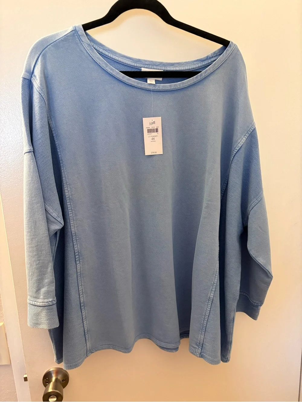 2pc J.Jill Cotton Top & Skirt NWT
